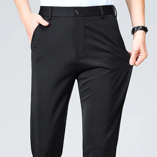 Executive Slim Fit Trousers – Business Casual Elegance
